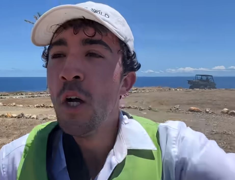 YouTuber Tyler Oliveira schleicht sich auf Epstein Island